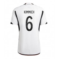 Camisa de Futebol Alemanha Joshua Kimmich #6 Equipamento Principal Mundo 2022 Manga Curta
